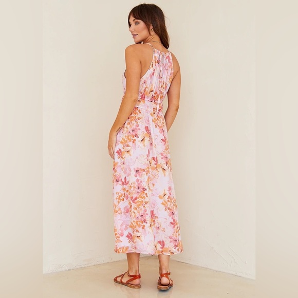 BELLA DAHL FLORAL MIDI DRESS - Picture 3 of 5